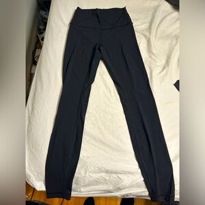Lululemon wunder under high rise (full on luxtreme) 28” leggings size 4 Black